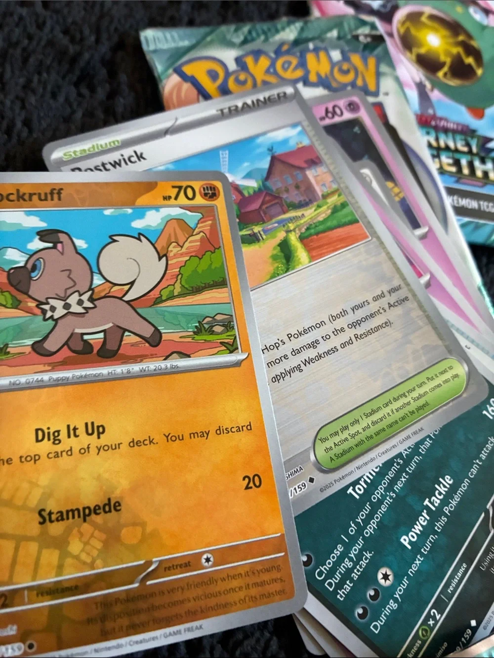 Pokémon Journey Together 5 Just Opened Booster Packs All Cards In 15 Shiny/holo